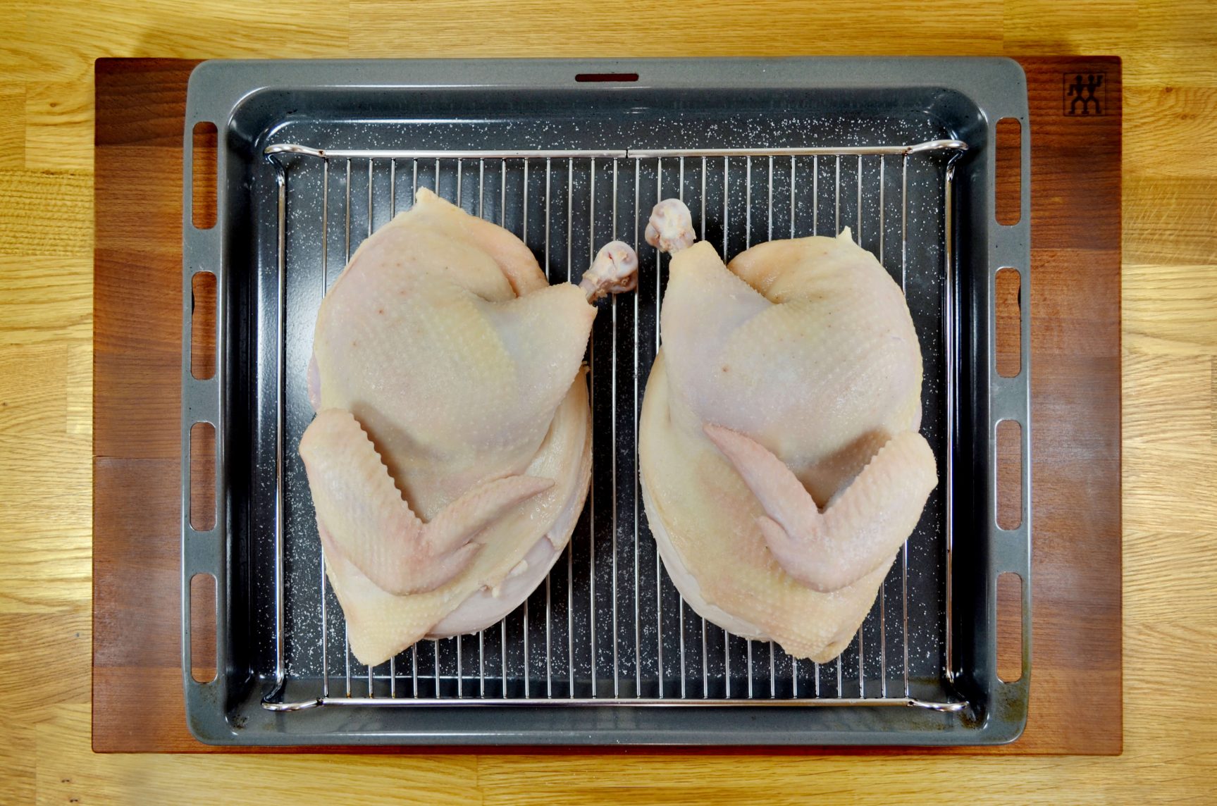 Recept / Dokonalé kura / Pracovný postup / Pripravte kura na pečenie